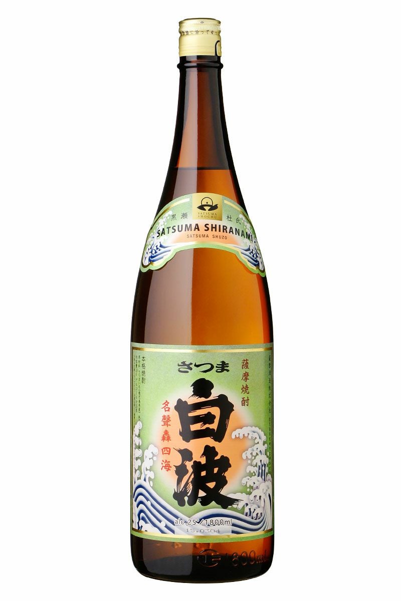 さつま白波 芋焼酎 25度 1800ml 薩摩酒造 | まるごと鹿児島