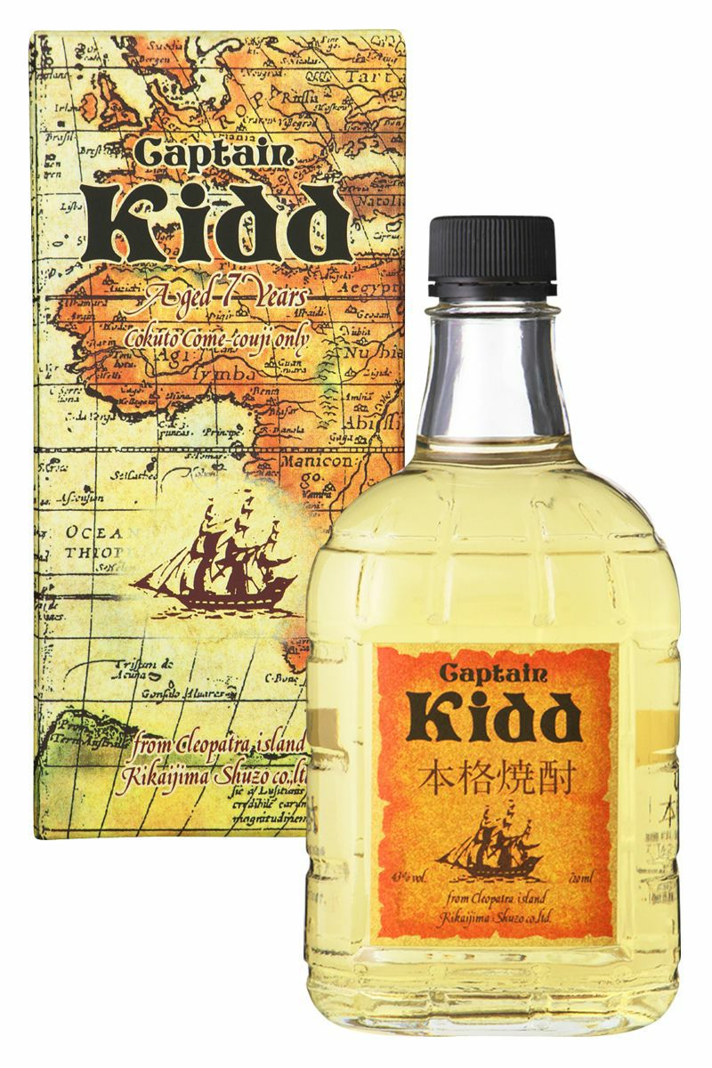 黒糖焼酎 captainKIDD キャプテンキッド 黒糖焼酎 43度 720ml 喜界島酒造 | まるごと鹿児島